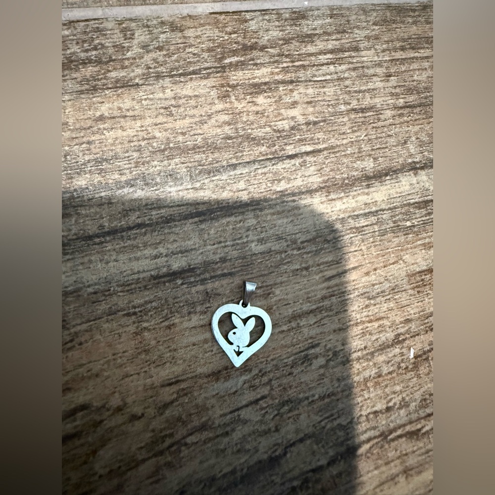 PLAYBOY Stainless Steel Heart Pendant